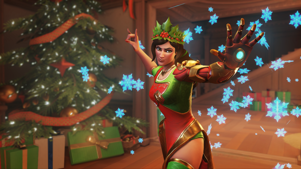 How to get Symmetra’s Mistletoe skin in Overwatch’s Winter Wonderland