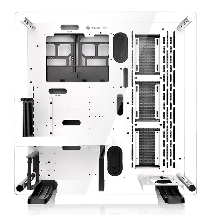 White wall mounted PC case, Thermaltake.
