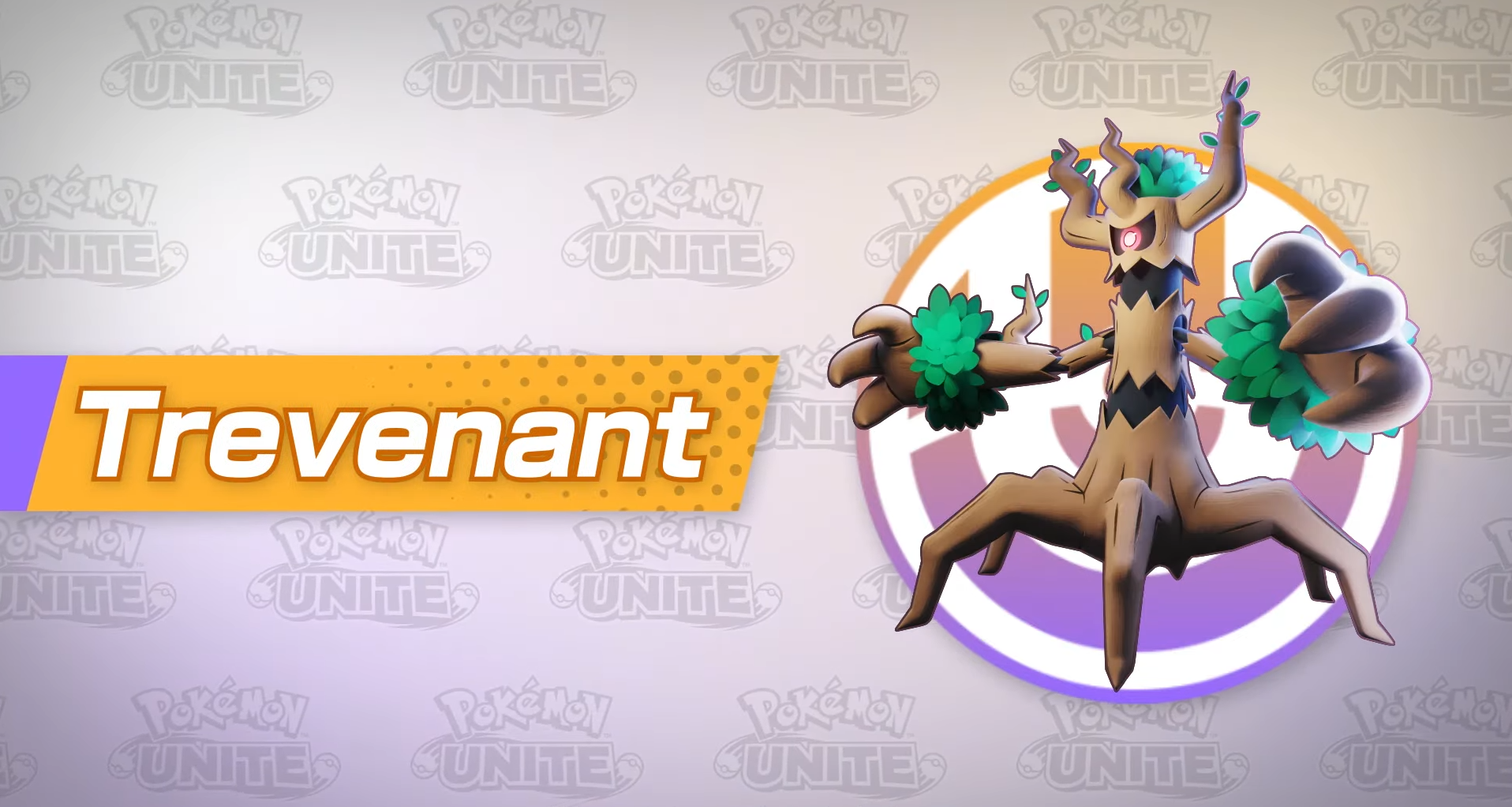 Trevenant new Defender Pokémon UNITE