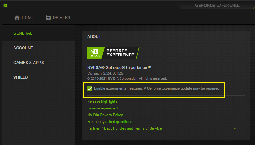 Nvidia Experience ray traced Filter