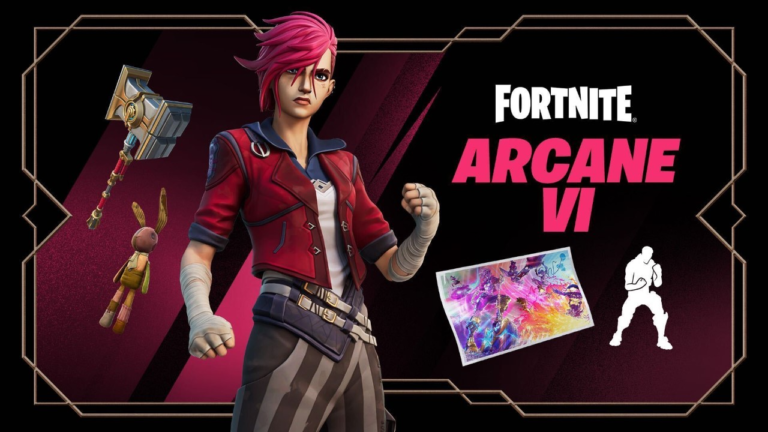 Vi from League and Arcane lands on Fortnite today