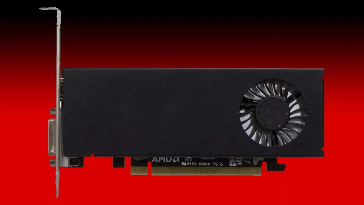 AMD Radeon RX 550 graphics card