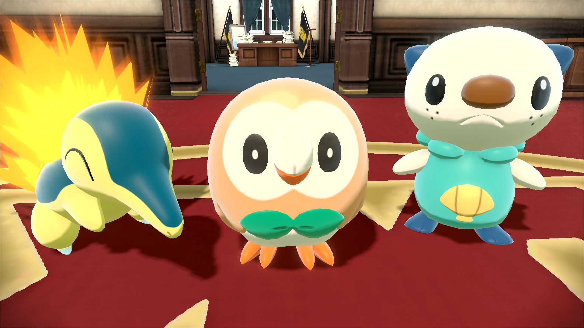 pokemon shiny starters