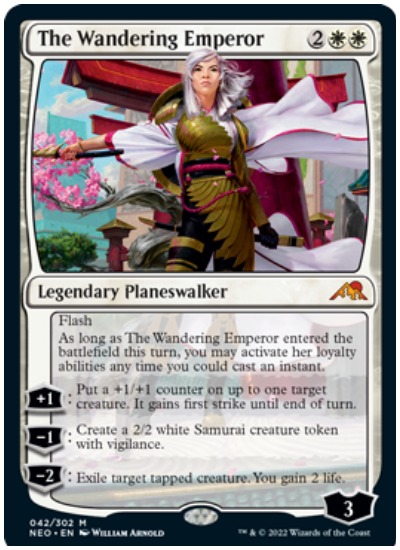 The Wanderer returns to MTG with new card, revealed as emperor in ...