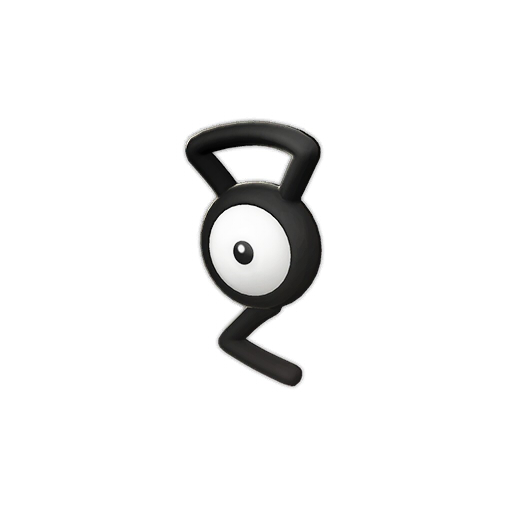 Pokémon GO BR on X: Os Unown têm a mesma forma que caracteres