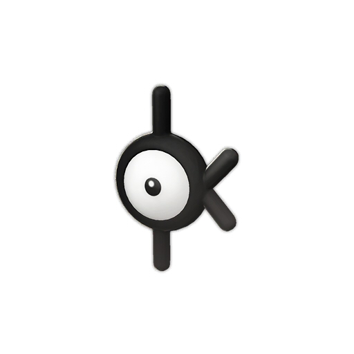 Unown Letra K - Vários Disponíveis - (Leia A Descrição) - Pokemon