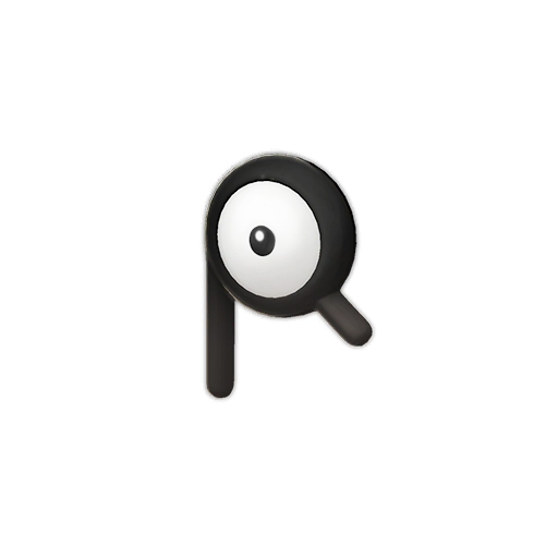 Unown Letra L - Vários Disponíveis - (Leia A Descrição) - Pokemon