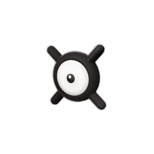 Pokémon GO BR on X: Os Unown têm a mesma forma que caracteres