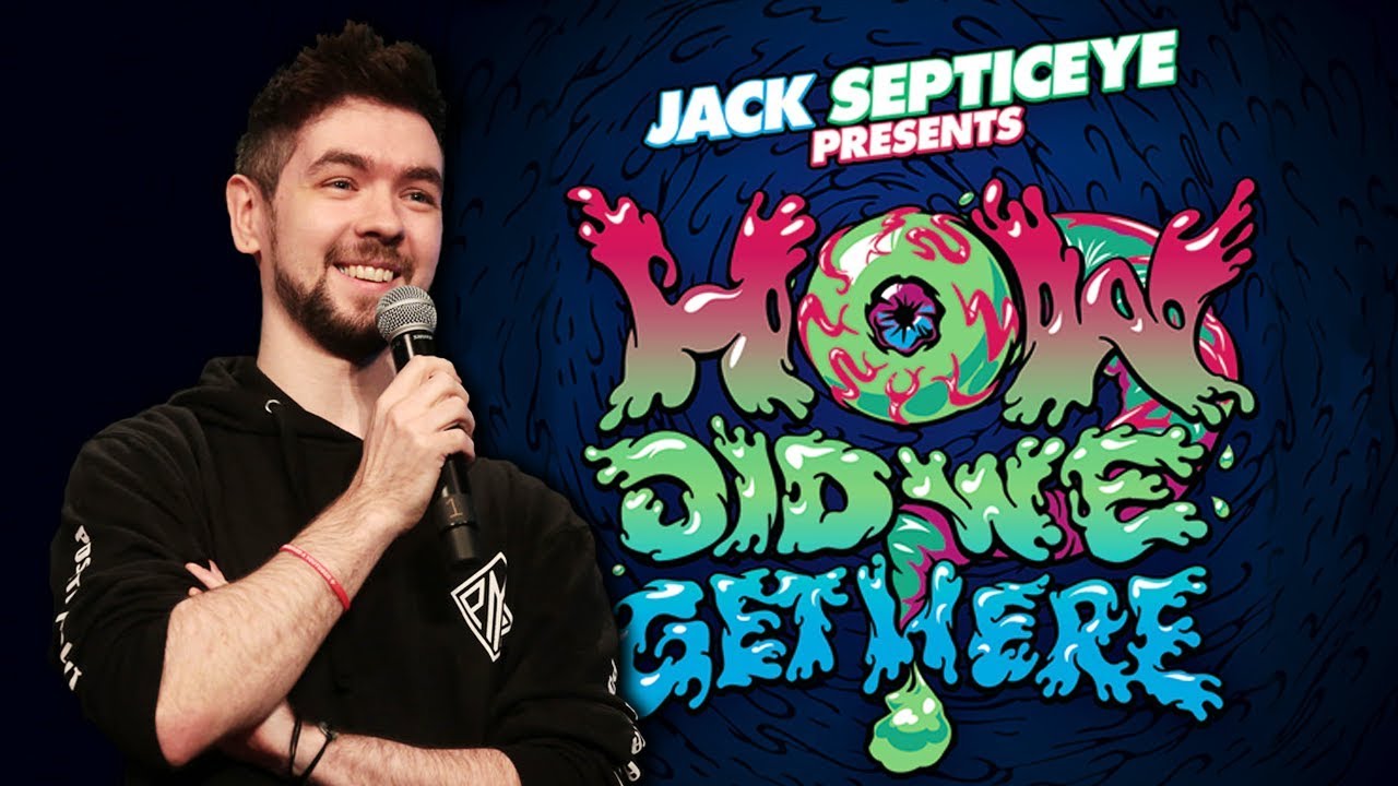Jacksepticeye's Hair Transformation: From Green to Blue - wide 3