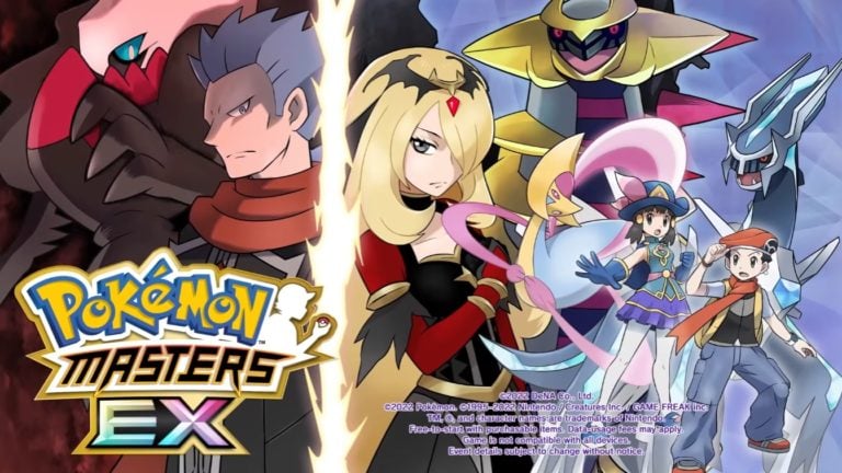 Pokémon Masters EX Cynthia's Determination event adds Synga Suit Dawn ...