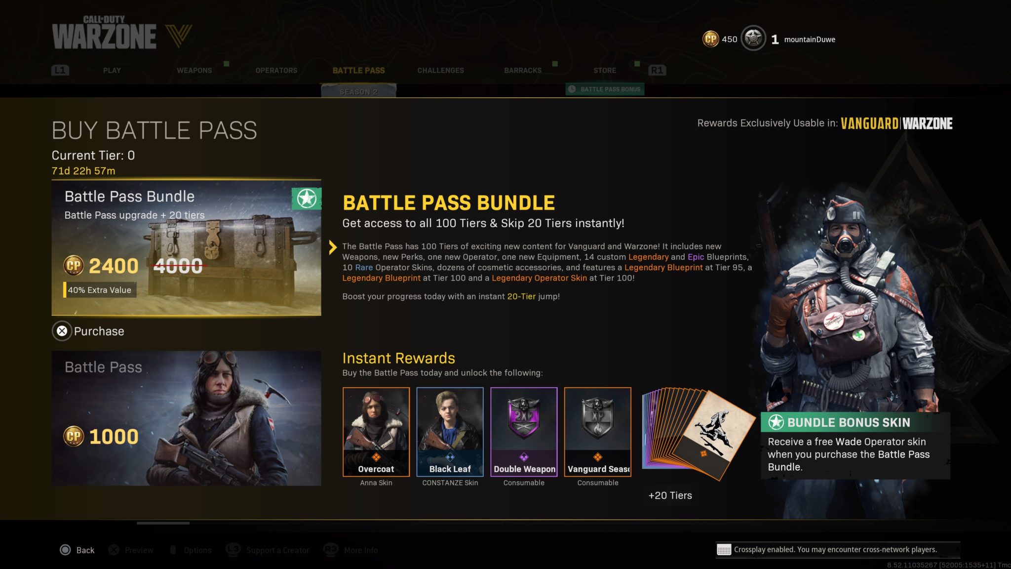 Here's how to unlock the season 2 battle pass in Call of Duty Vanguard and Warzone Dot Esports