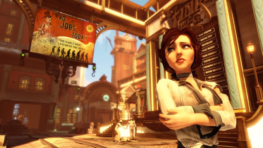 Elisabeth dans Bioshock Infinite.