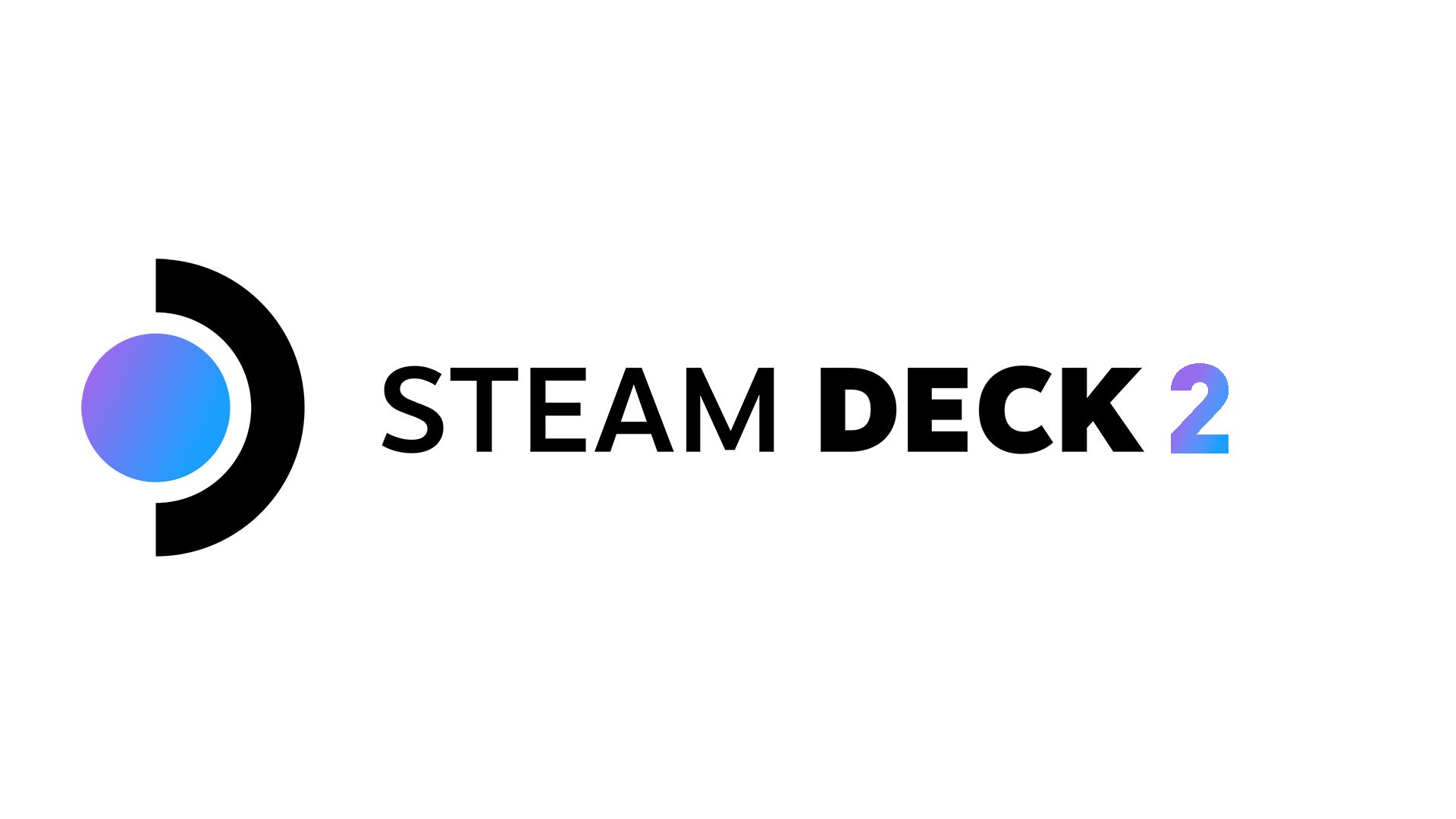 Steam Deck 2 mock logo
