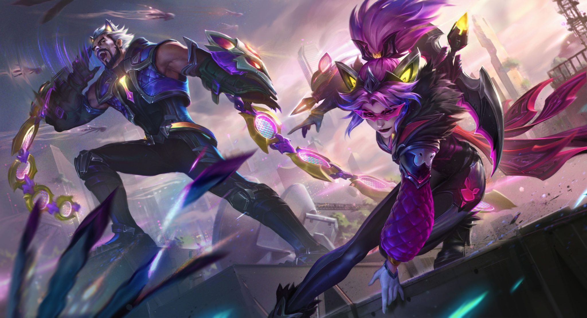 Riot reveals new Anima Squad skins for Vayne, Jinx, Miss Fortune, Sylas