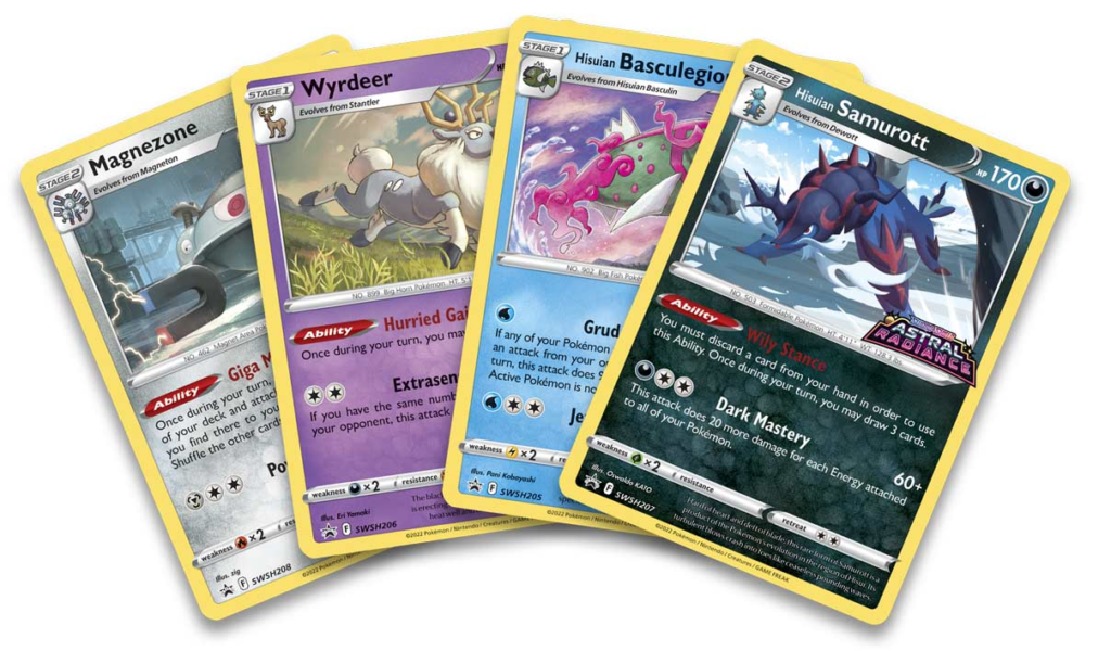 Pokémon TCG 'Astral Radiance' prerelease promos, products officially