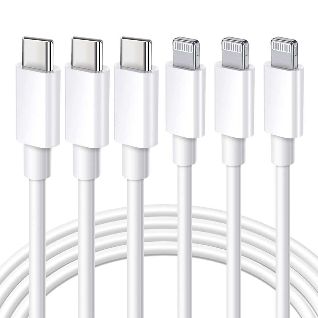 [Apple MFi Certified] USB C to Lightning Cable 3Pack  