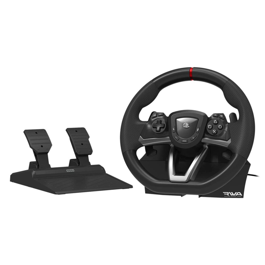HORI Racing Wheel Apex for PlayStation 5, PlayStation 4 and PC