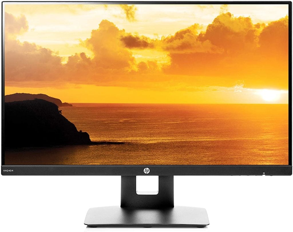 HP VH240a 23.8-Inch Full HD 1080p IPS LED Monitor with Built-In Speakers
