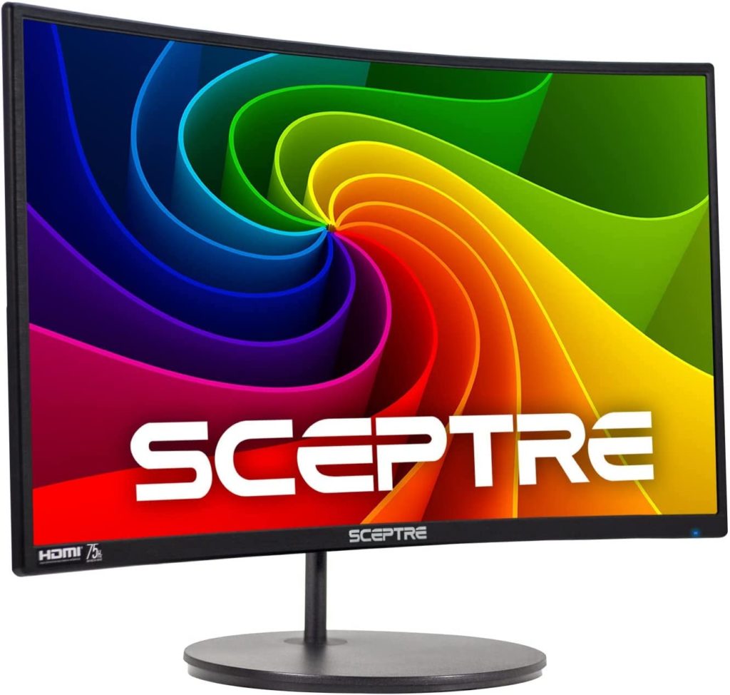 Sceptre 24 inch Curved 75Hz Gaming LED Monitor