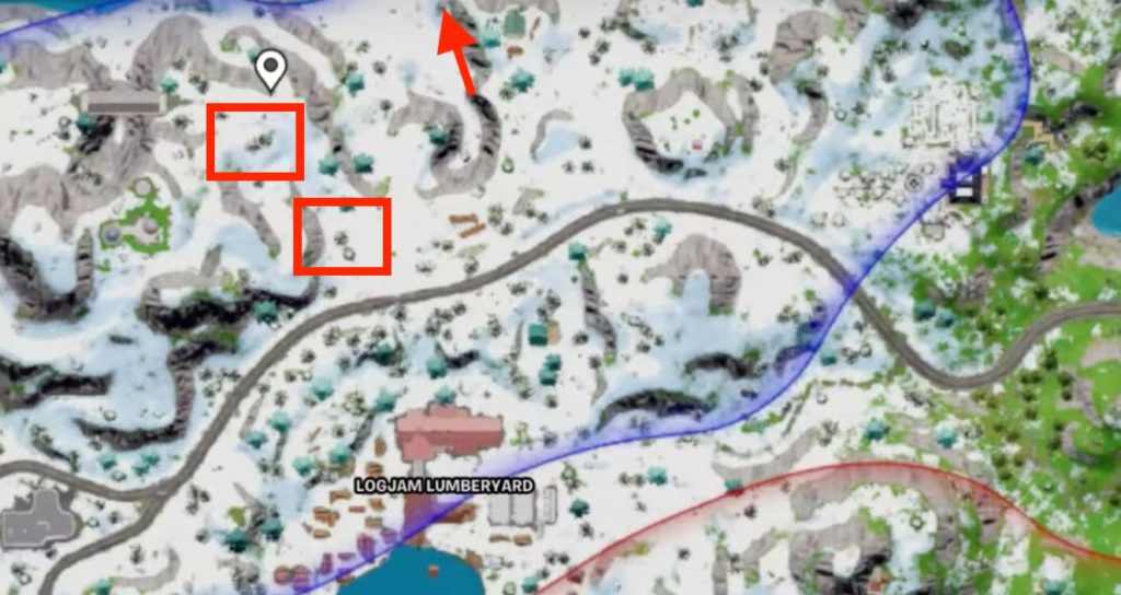 Where to find Klombo-sized snow mounds in Fortnite Chapter 3, season 2 ...