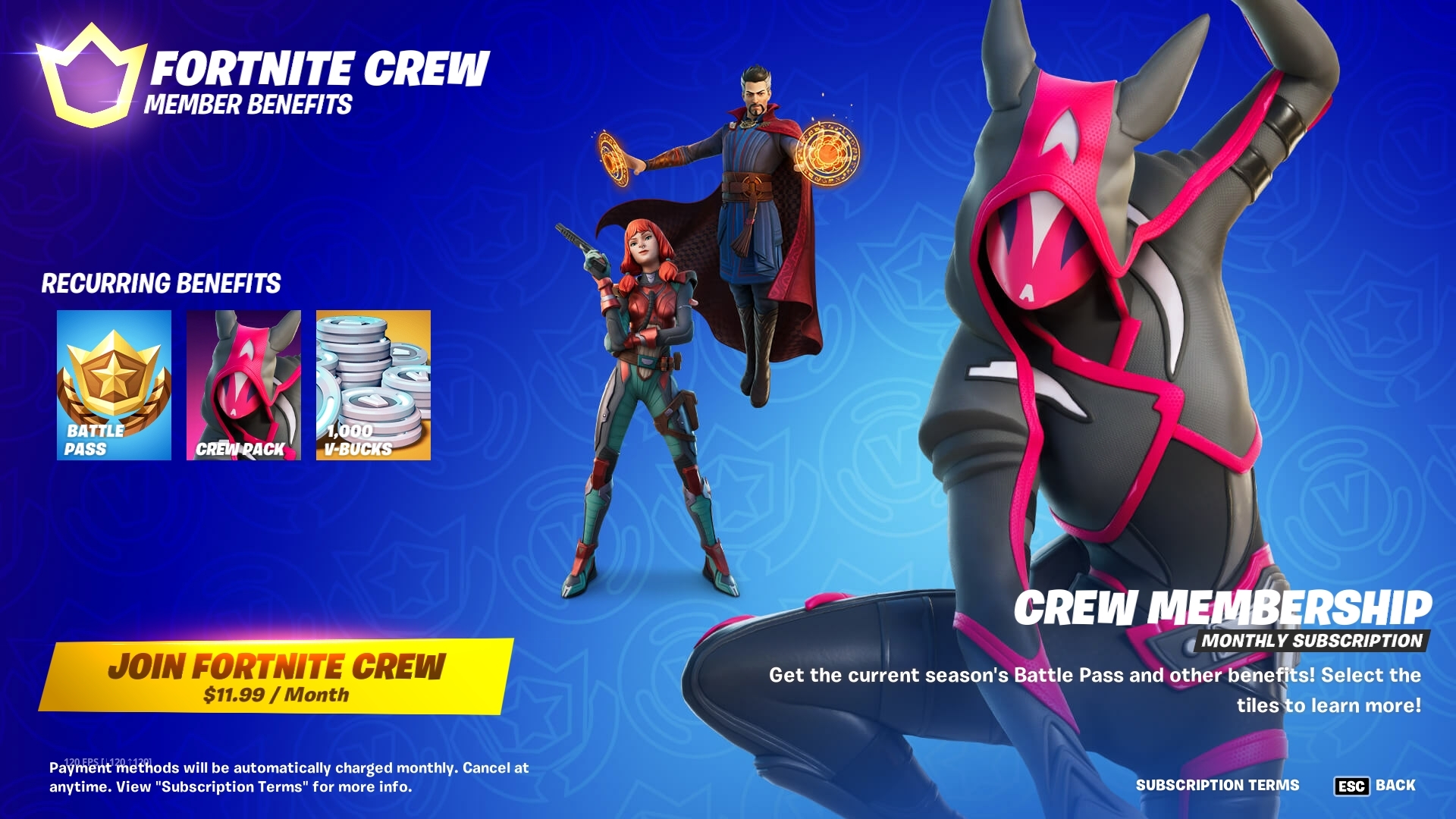 How To Cancel Fortnite Crew Subscription - Dot Esports