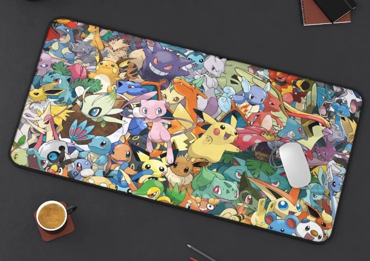 pokemon mouse pad large