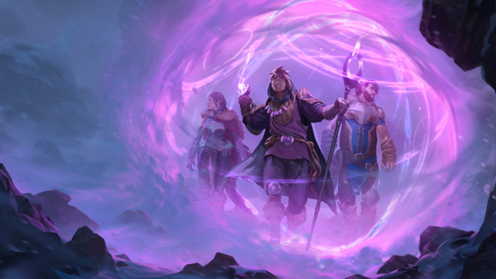 Legends of Runeterra spellcasting.