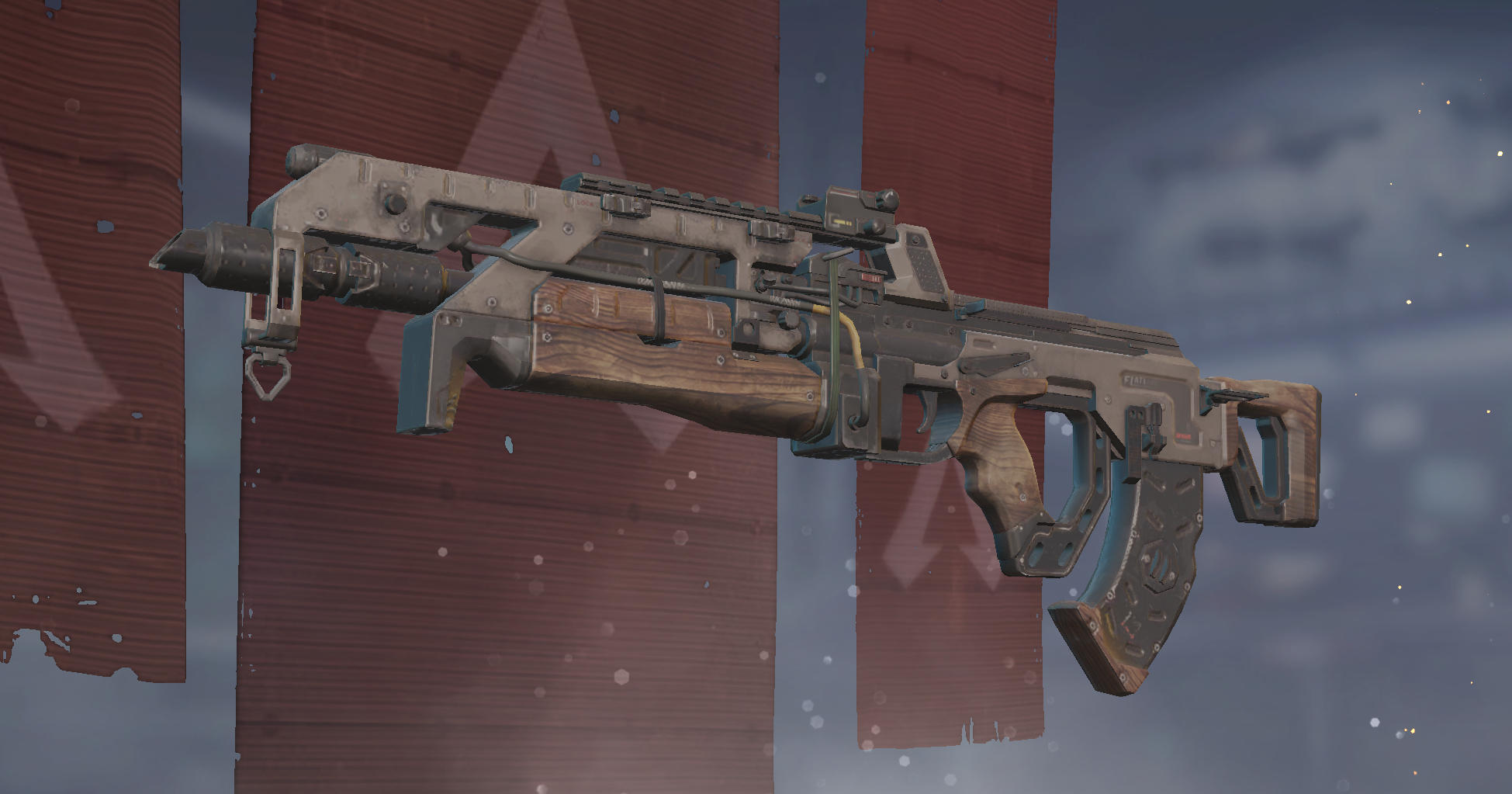 The Flatline heavy AR from Apex Legends.
