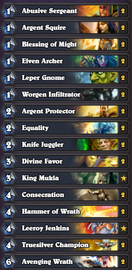 enhed Trække ud flyde over The best Paladin decks in Hearthstone - Esportschimp