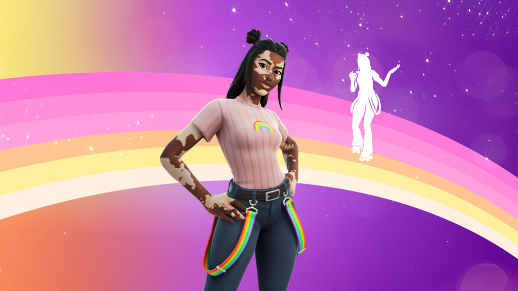 Joy De Fortnite Et Son Emote De Patinage