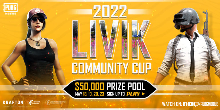 PUBG Mobile Livik Community Cup 2022 unveiled with $50,000 prize pool