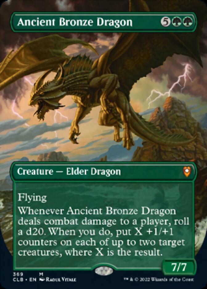 Pair of Green cards support Dragons in MTG Commander Legends: Battle ...