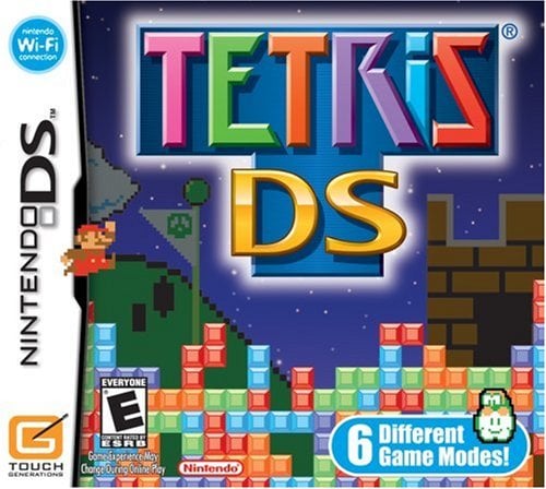 The Tetris DS box art.