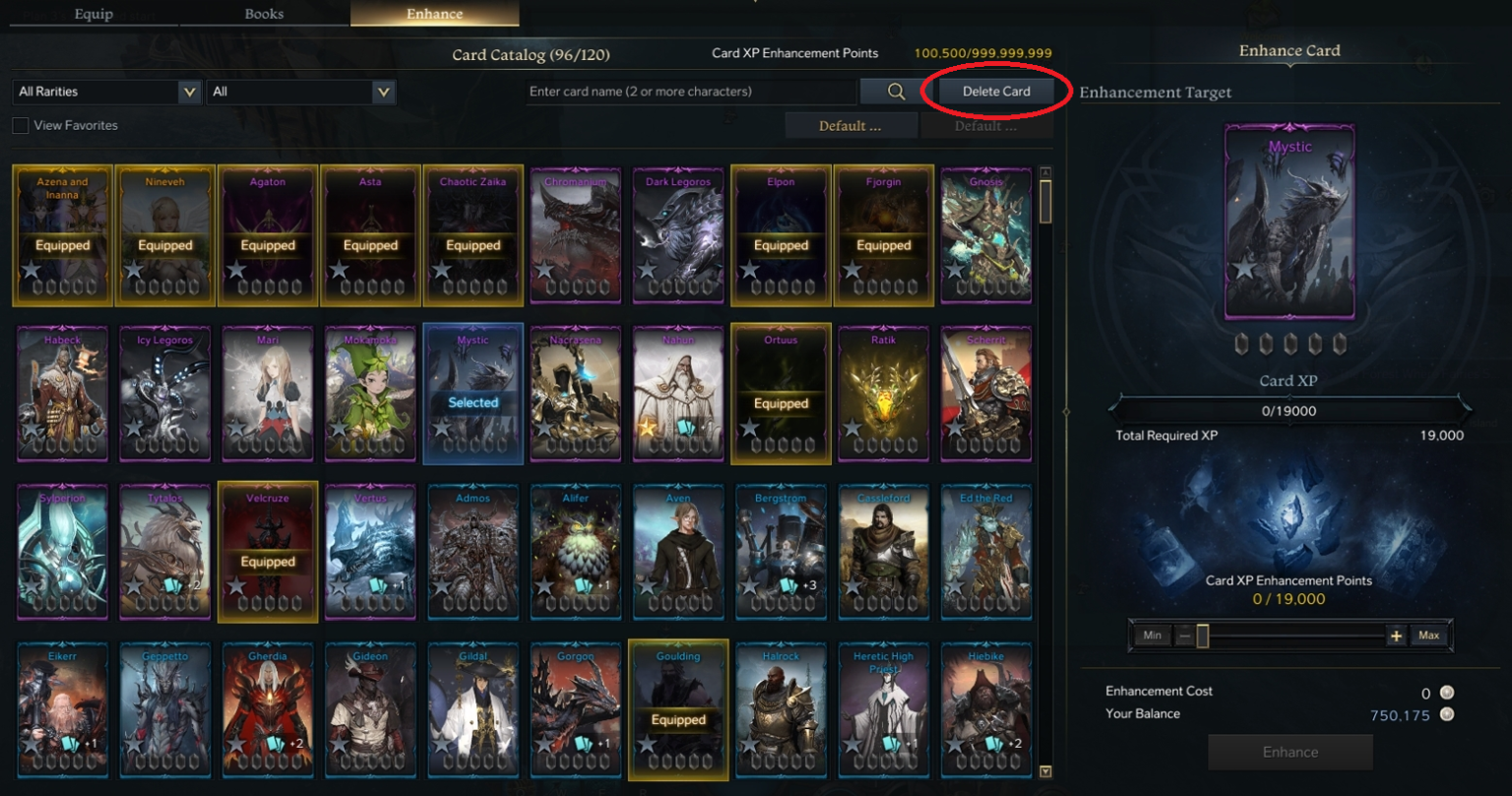 How to expand the Card Catalog in Lost Ark Dot Esports