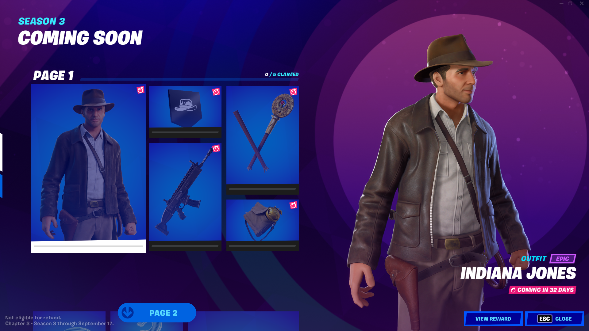 How to get Indiana Jones in Fortnite Chapter 3 season 3 Dot Esports