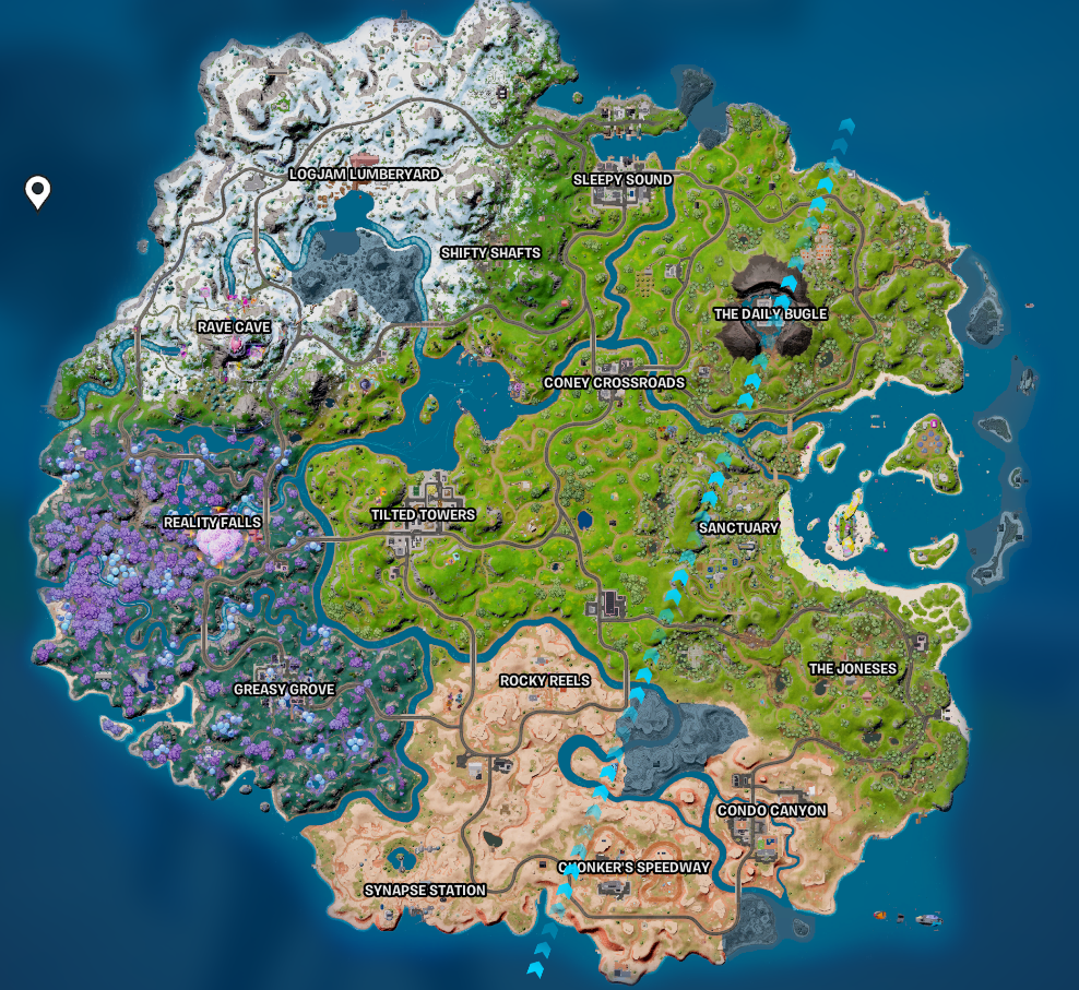 Best places to land in Fortnite Chapter 3, season 3 - Dot Esports