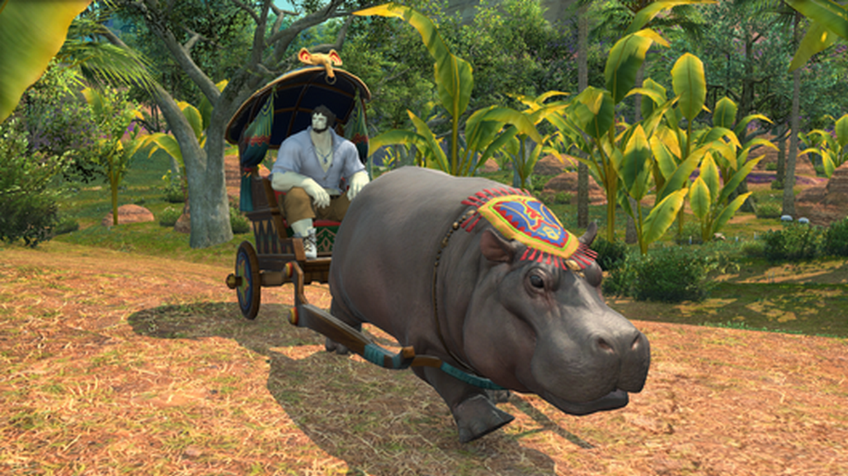 How to get the Hippo Cart mount in Final Fantasy XIV - Dot Esports