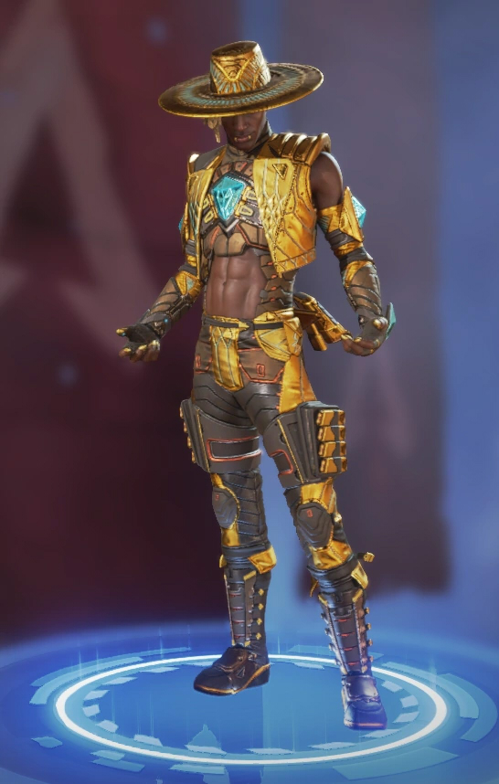Seer dons a very flashy all-gold skin.