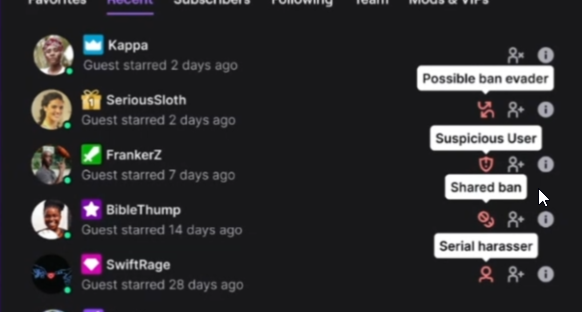 Upcoming shared Ban Feature Will Allow Twitch Streamers To Share A 