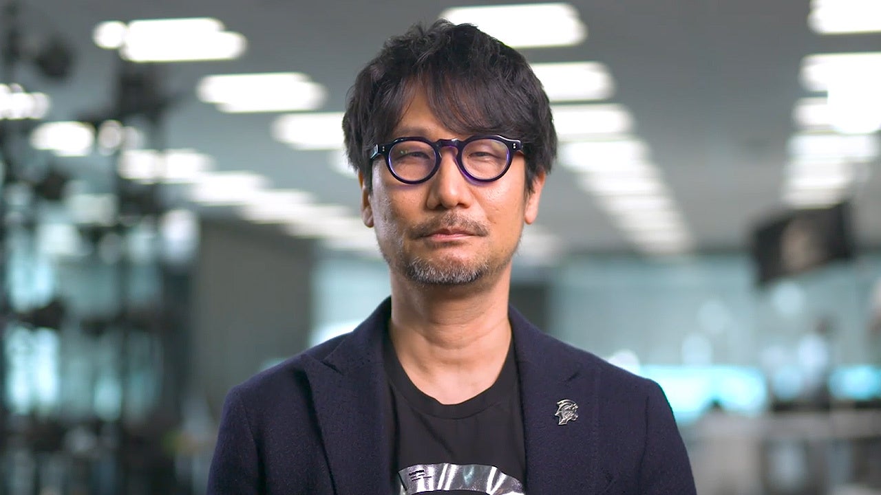 Hideo Kojima facing camera