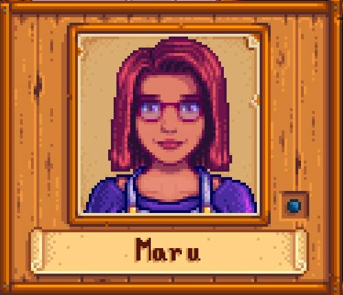 Maru's portrait.
