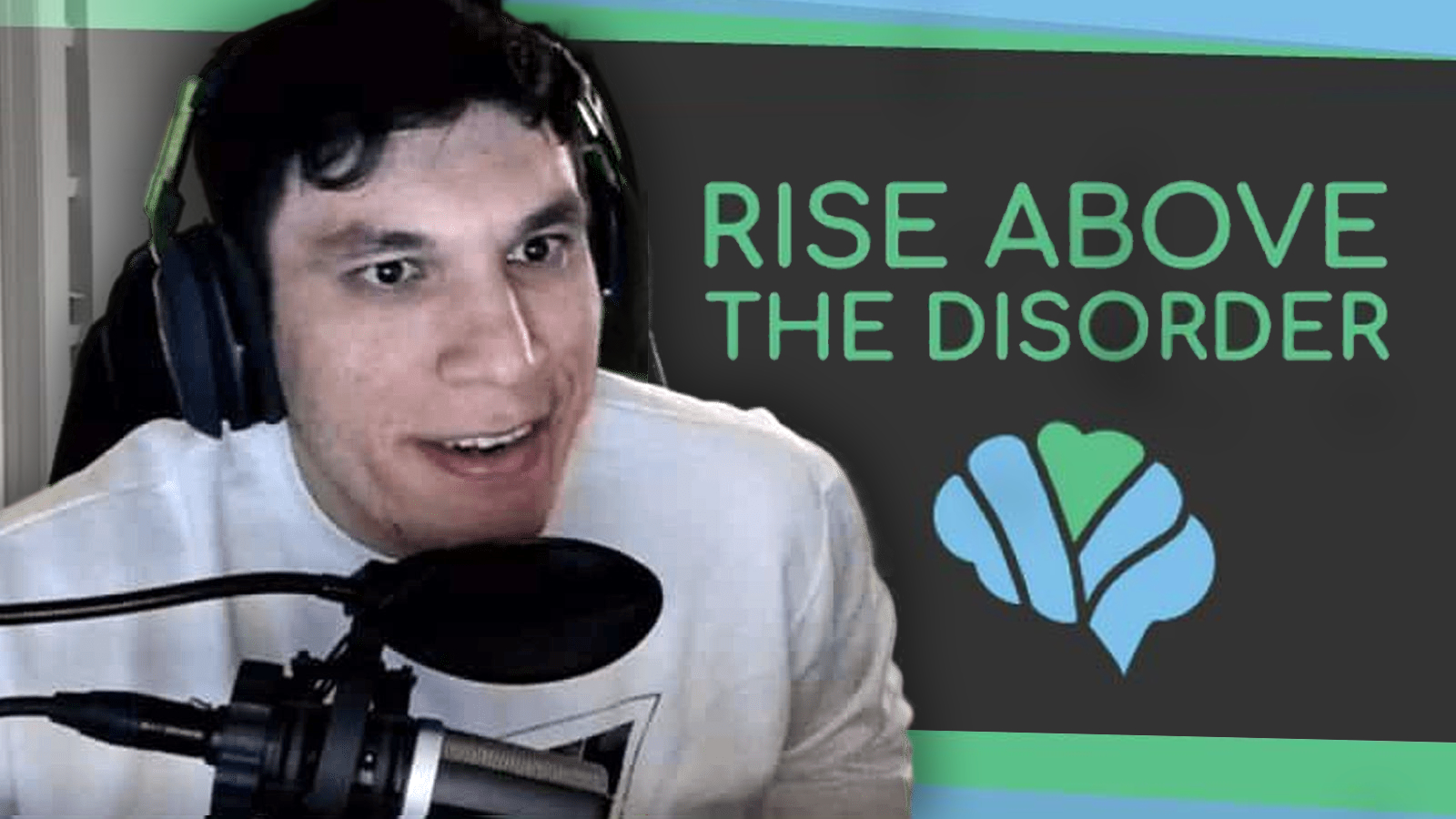 Trainwreck teams up with Rise Above the Disorder to give his Twitch