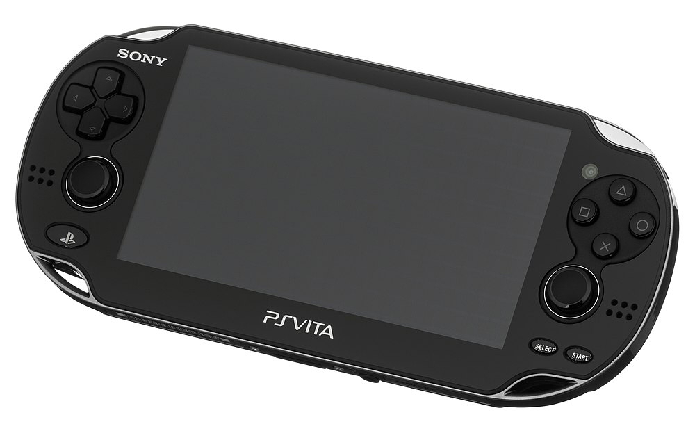 The PS Vita console.