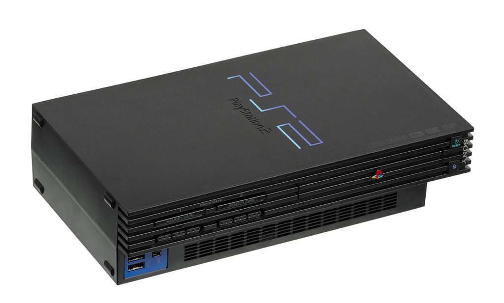 The PlayStation 2 ugly flat.