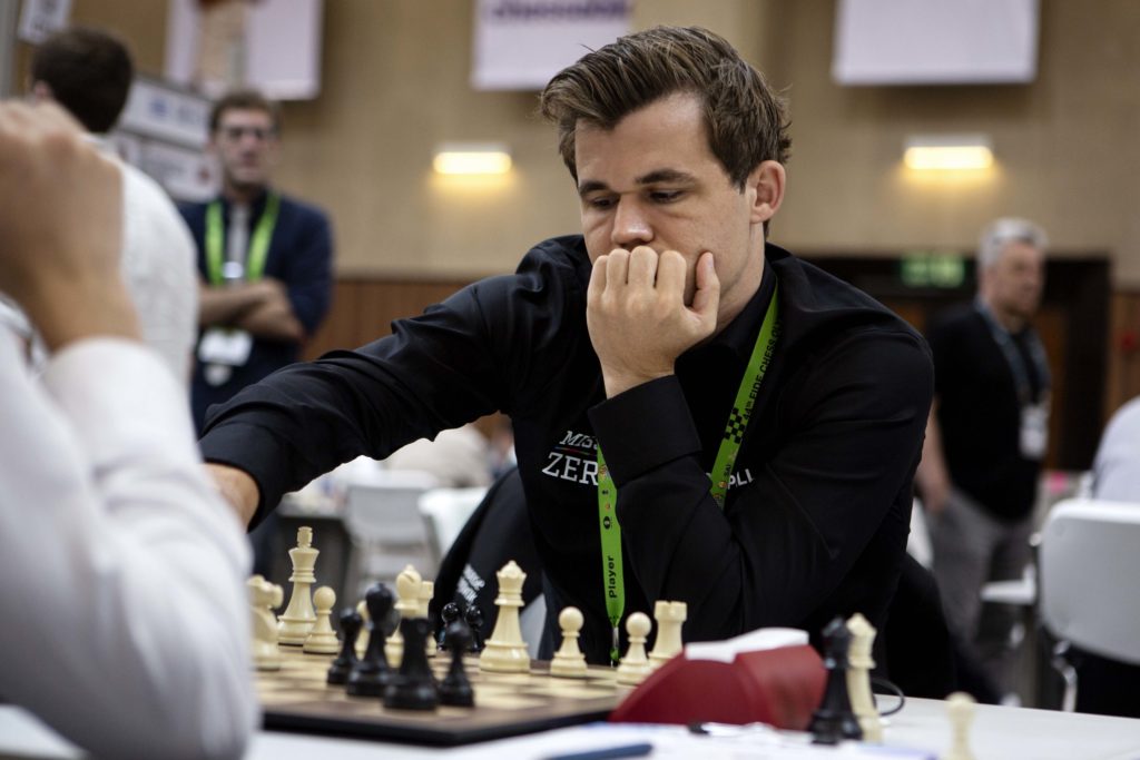 Favorites stumble as the Chess Olympiad continues with dramatic results