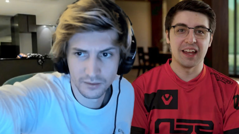 xQc makes wild VALORANT claim during Shroud’s pro debut that fans are sure to disagree with