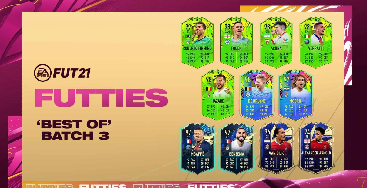 Third Best of FUTTIES batch becomes available in FIFA 22 Ultimate Team ...