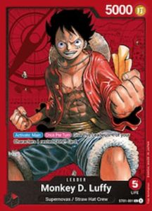 Monkey D. Luffy Mono Red