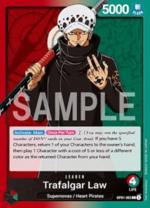 Trafalgar Law Red And Green