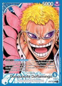 Donquixote Doflamingo Mono Blue Alternative Art